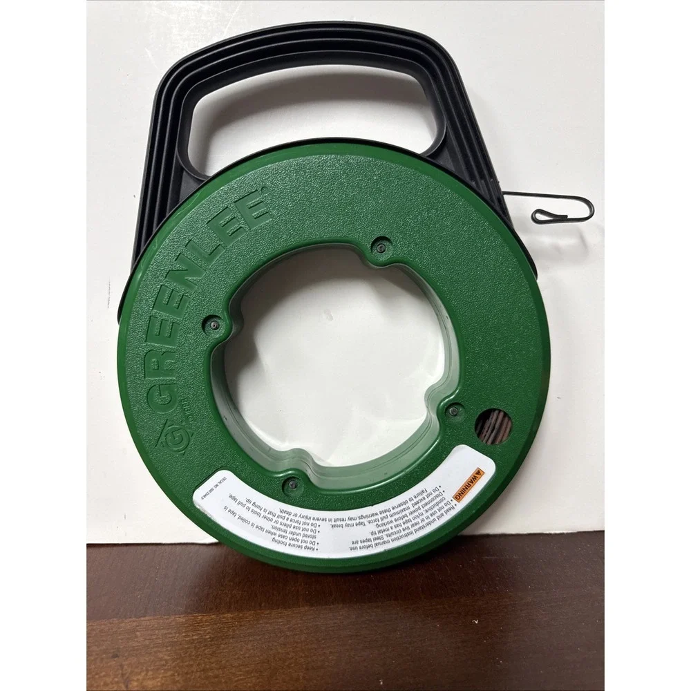 GREENLEE 438-5 Steel Fish Tape Wall Snake 50'x 1/8